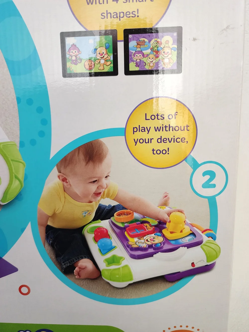 Fisher-Price Laugh & Learn Apptivity Creation Center - White with Green Accents - Picture 6 of 9